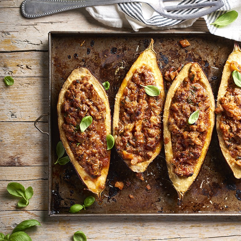 Aubergines farcies Bigard