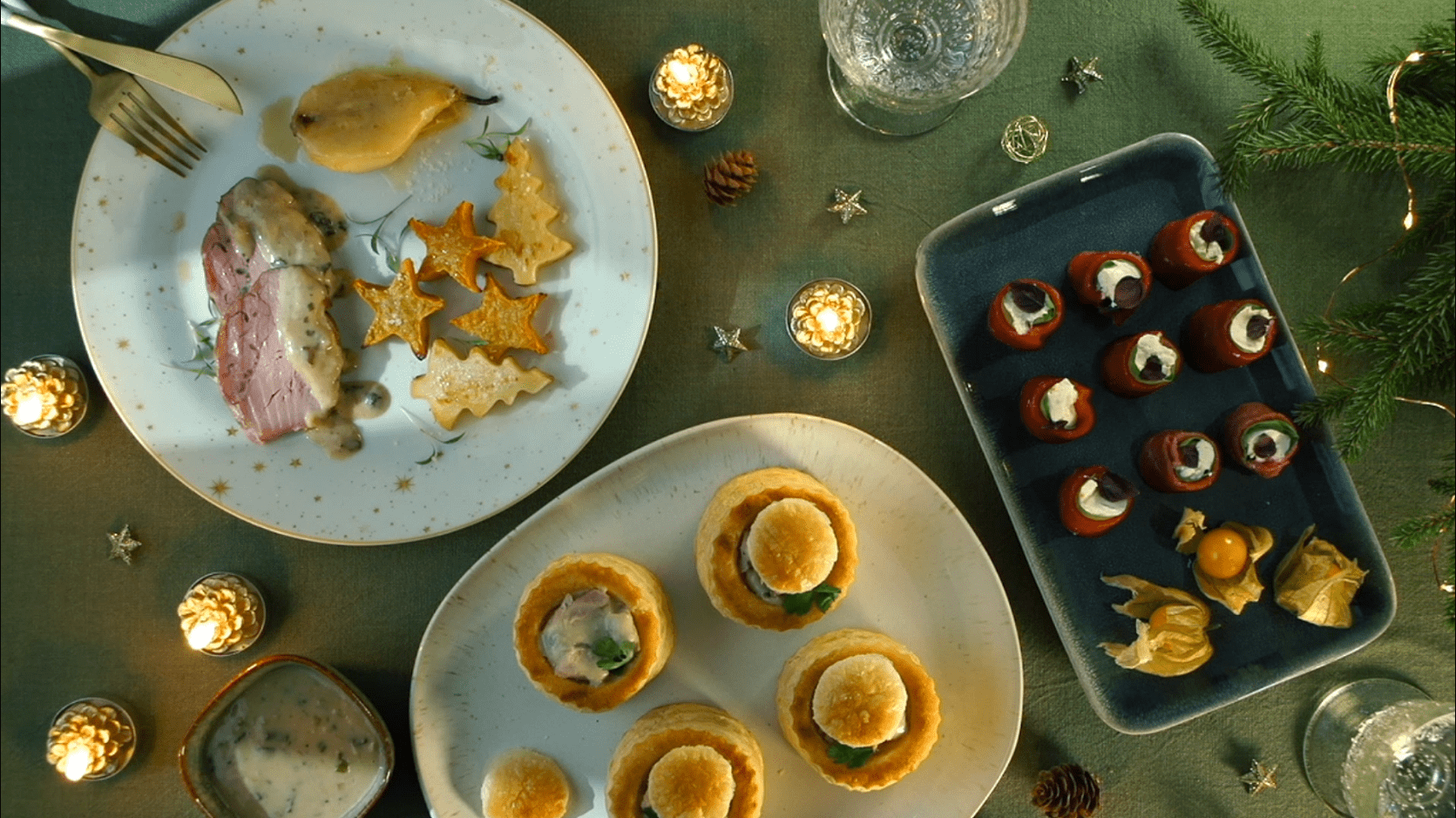 Fondant de veau sauce Morilles