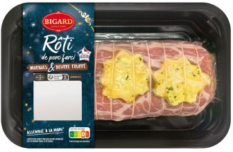 Rôti de porc farci 