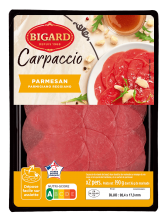 Carpaccio Bigard Parmesan