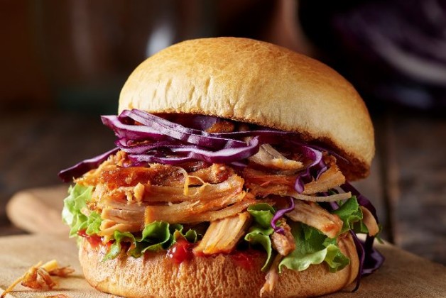 Burger pork 