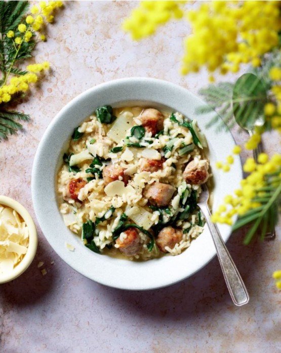 Risotto saucisses