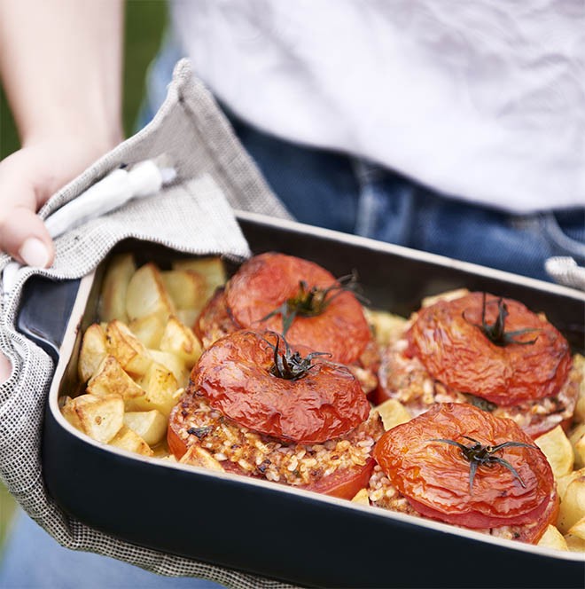 Recette Bigard Tomates farcies à l'italienne