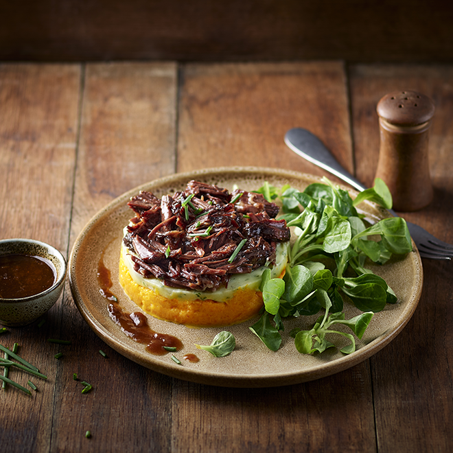 Recette Hachis parmentier joue de bœuf Bigard