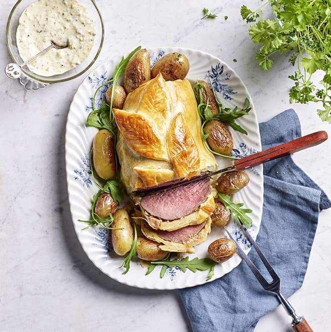 Recette Rôti de bœuf Wellington