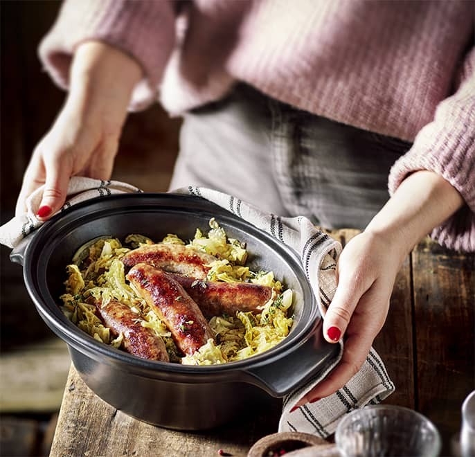 Recette Saucisses au chou Bigard