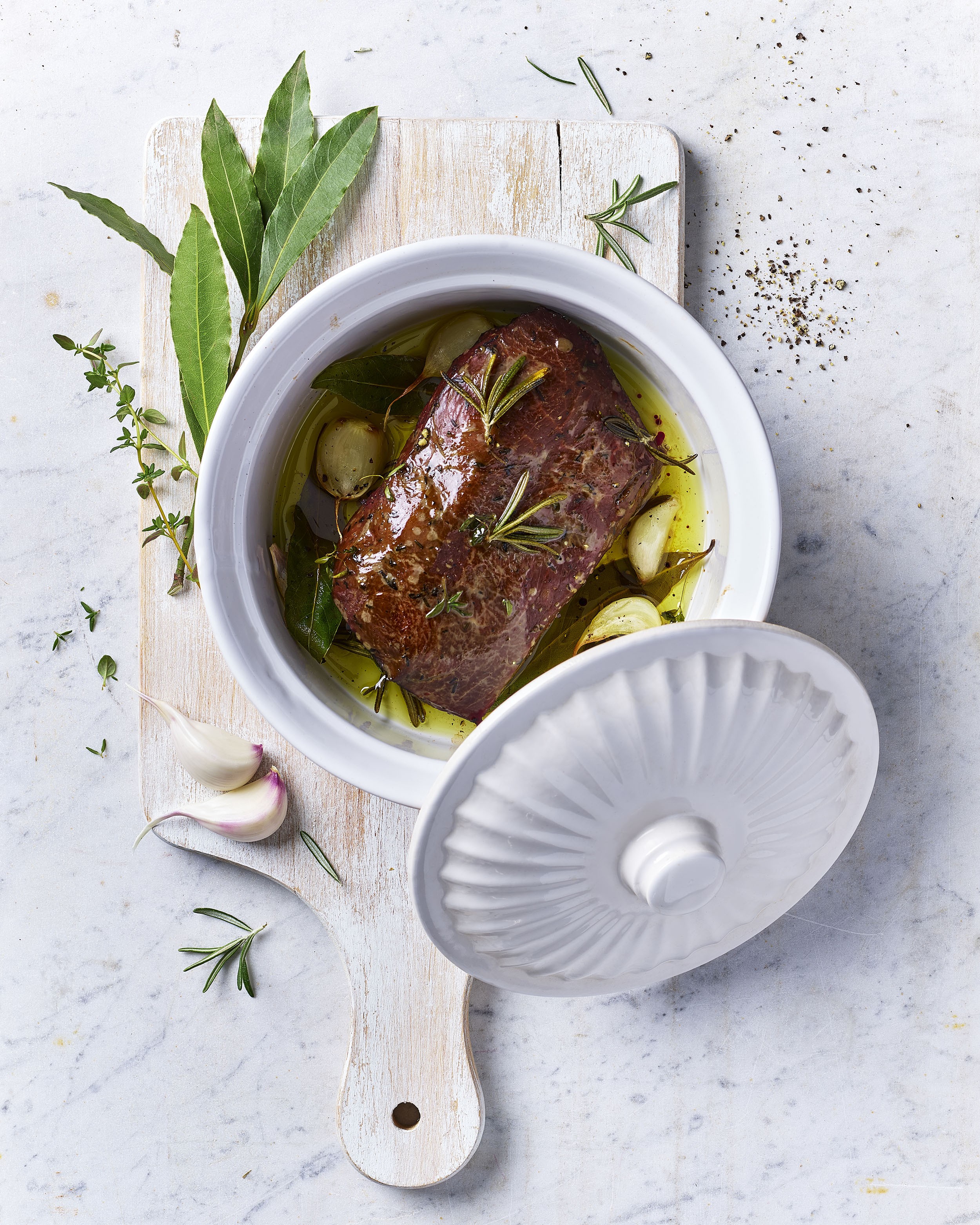 Rôti de bœuf - Cuisson cocotte 