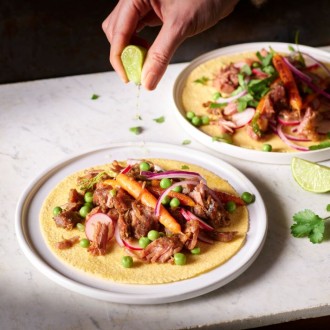 Tacos printaniers à l'araignée de boeuf