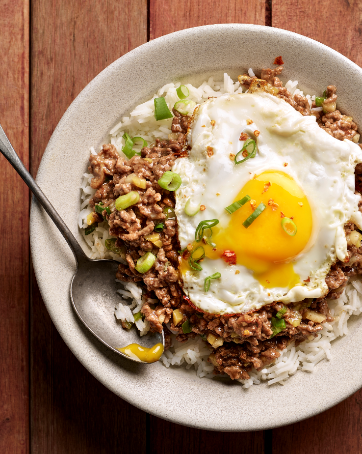 Boeuf haché façon Mongole