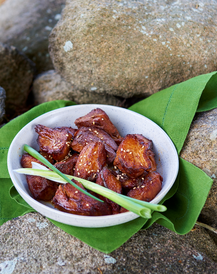 Bouchées de poitrine de porc au Airfryer