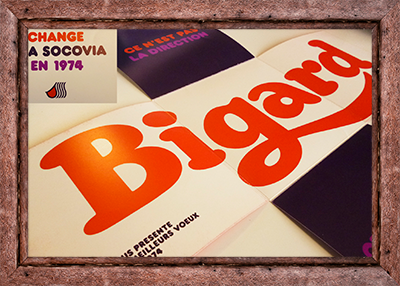 Histoire - 1974 - visuel premier logo Bigard
