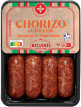 Chorizo à griller x8 Bigard