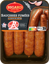 Saucisses Fumées Label Rouge