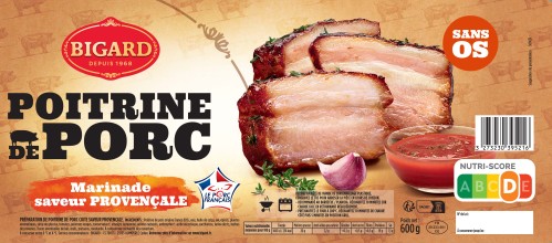 Poitrine de porc sans os