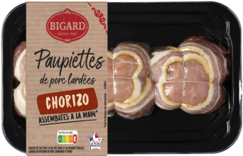 Paupiettes de porc lardées Chorizo