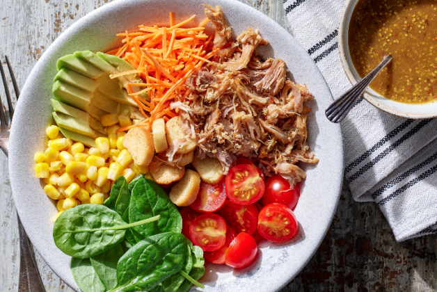 Bowl aux effilochés de porc