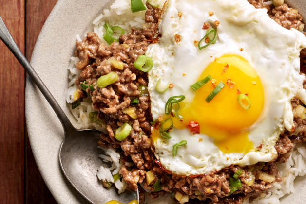 Boeuf haché façon Mongole